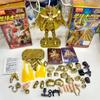 Saint Seiya Galaxy Version 01 Aiolos Shura Ikki Shun Jabu Marin Assembled Model Blind Box Toys Bloks Group Gold Saint