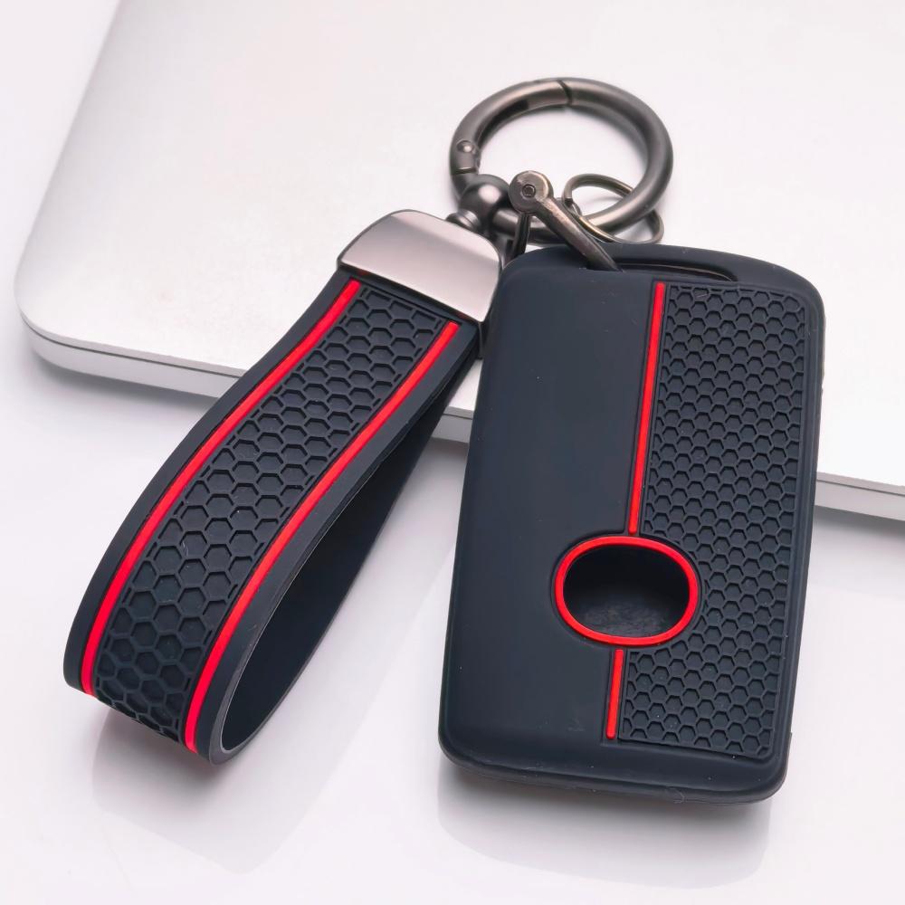 Silicone Key Fob Cover for Mazda 2-button Smart Remote, Fits Mazda CX-5, Durable for Your Key, Protective Accessory, Key Fob Protection