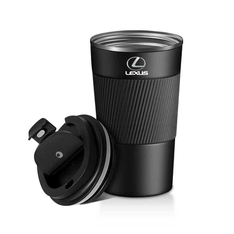 500ML Thermobecher Doppelwand 304 Edelstahl Kaffeetasse Tee Vakuum Für Lexus CT ES LS GS IS HS LF-30 NX RX UX GX LX LM RC RCF SC LFA LF-C2 LF-FC