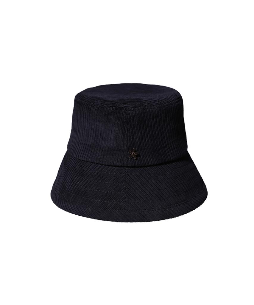 Elkebeullum Basic Corduroy Navy Bucket Hat