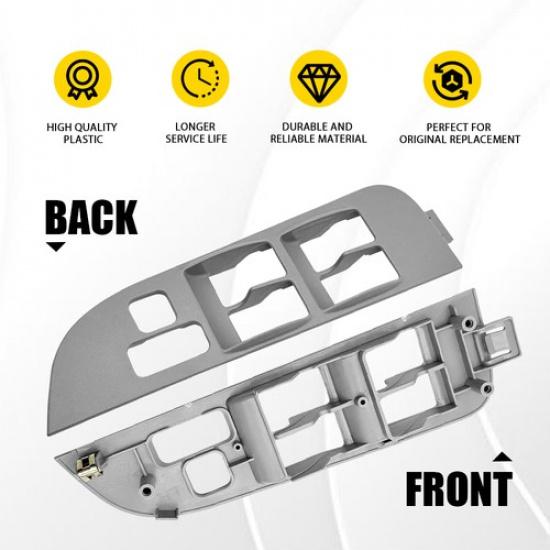Fit Driver Left Master Power Window Switch Bezel Trim 1998-2002 Toyota Corolla A