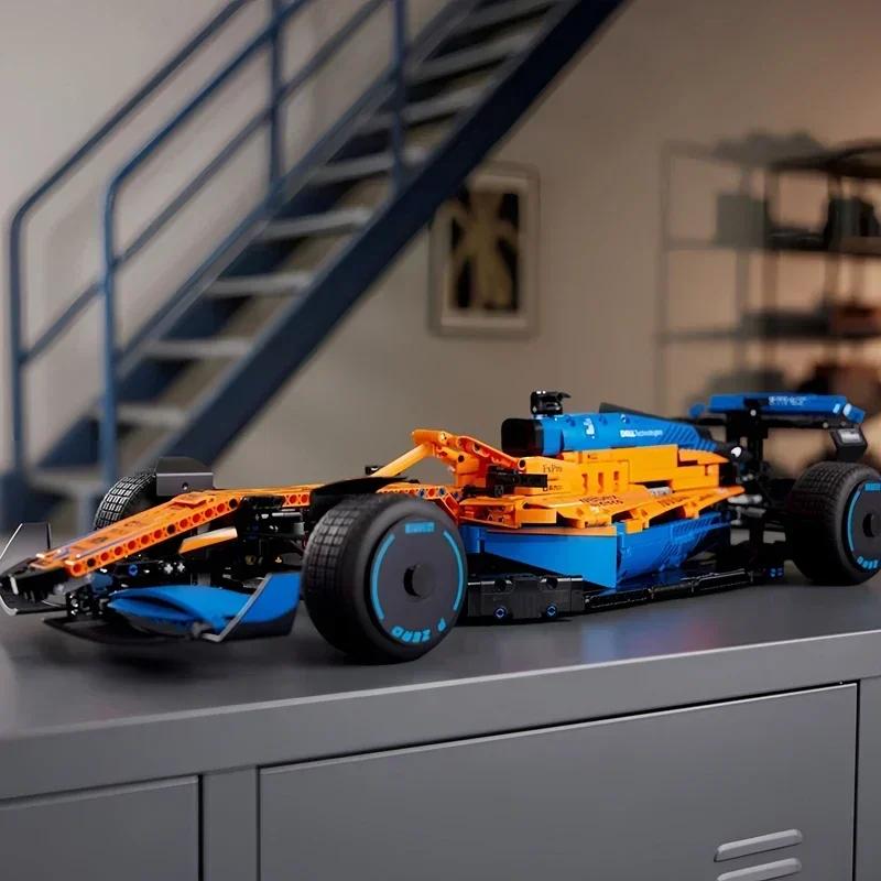 1432PCS+ Technical F1 W14 E Performance Speed Car Building Blocks Brick Compatible 42141 Vehicle Model DIY Toy Gift Children Kid