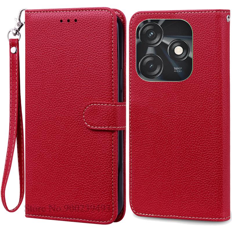 For Tecno Spark 10C Case Leather Wallet Flip Case For Techno Spark 10C Cover Coque Fundas For Tecno Spark 10C 10 C Phone Case