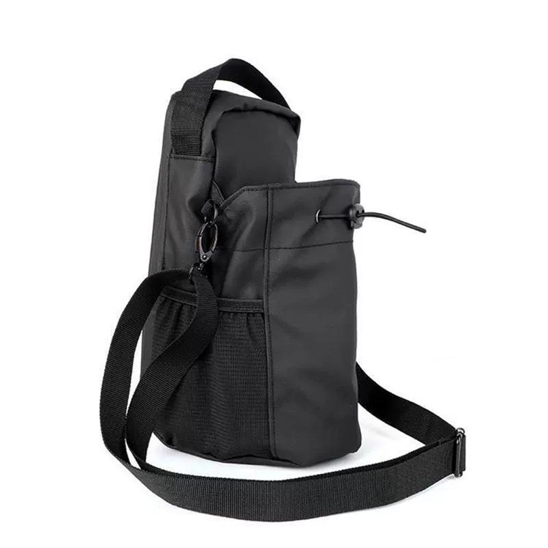 Magnetic Fitness Water Bottle Crossbody Bag - Large Capacity Gym-Ready