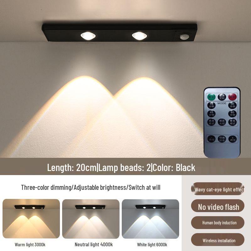 

Беспроводная светодиодная лента с датчиком движения для шкафов и гардеробов