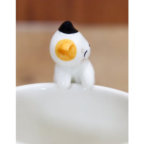 Yakushi Kiln Cat Spoon Nekobiyori Hanging Spoon (Mike)