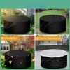 Runde wasserdichte Terrassen-Gartenmöbelabdeckung Outdoor Tisch Stuhl Schutz Staub