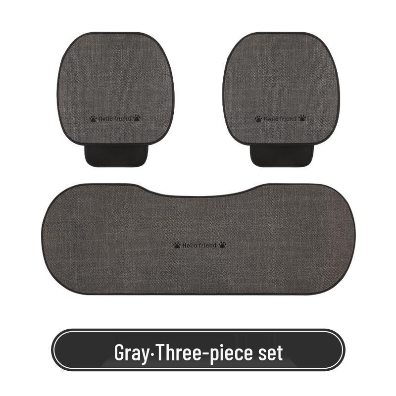 Cartoon Cute Girl Shy Cat Car Seat Cushion for All Seasons, Fits Volkswagen Golf, Bora, Sagitar, Tharu.