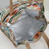 Thick Knitted Floral Fabric Tote Bag, Lunch Bag, Bento Bag, Large Capacity Portable Storage Bag, Handbag