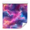Watercolor Galaxy Wallpaper In Purple and Blue for Living Room and Bedroom 50x1000