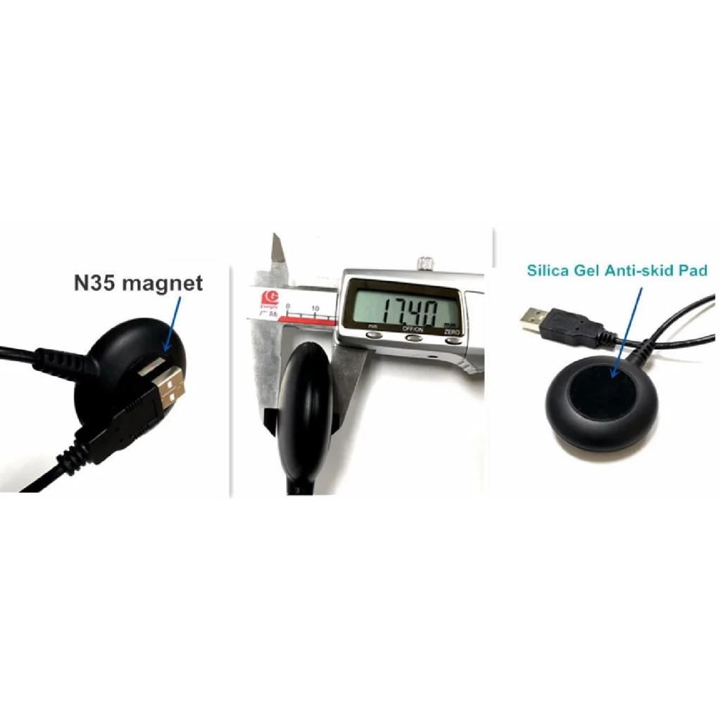 TOPGNSS USB GPS-приемник ГЛОНАСС ГАЛИЛЕО M8030 Двойной GNSS-приемник модуль антенна для ноутбука ПК, GN800G, лучше чем BU-353S4 G-mouse