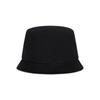 VARZAR VA Curved Logo Short Visor Bucket Hat Black
