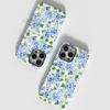 Factory Direct Supply Fresh Hydrangea Magnetic Suction Magsafe Apple 15 Mobile Phone Case iPhoneAIR Protective Case