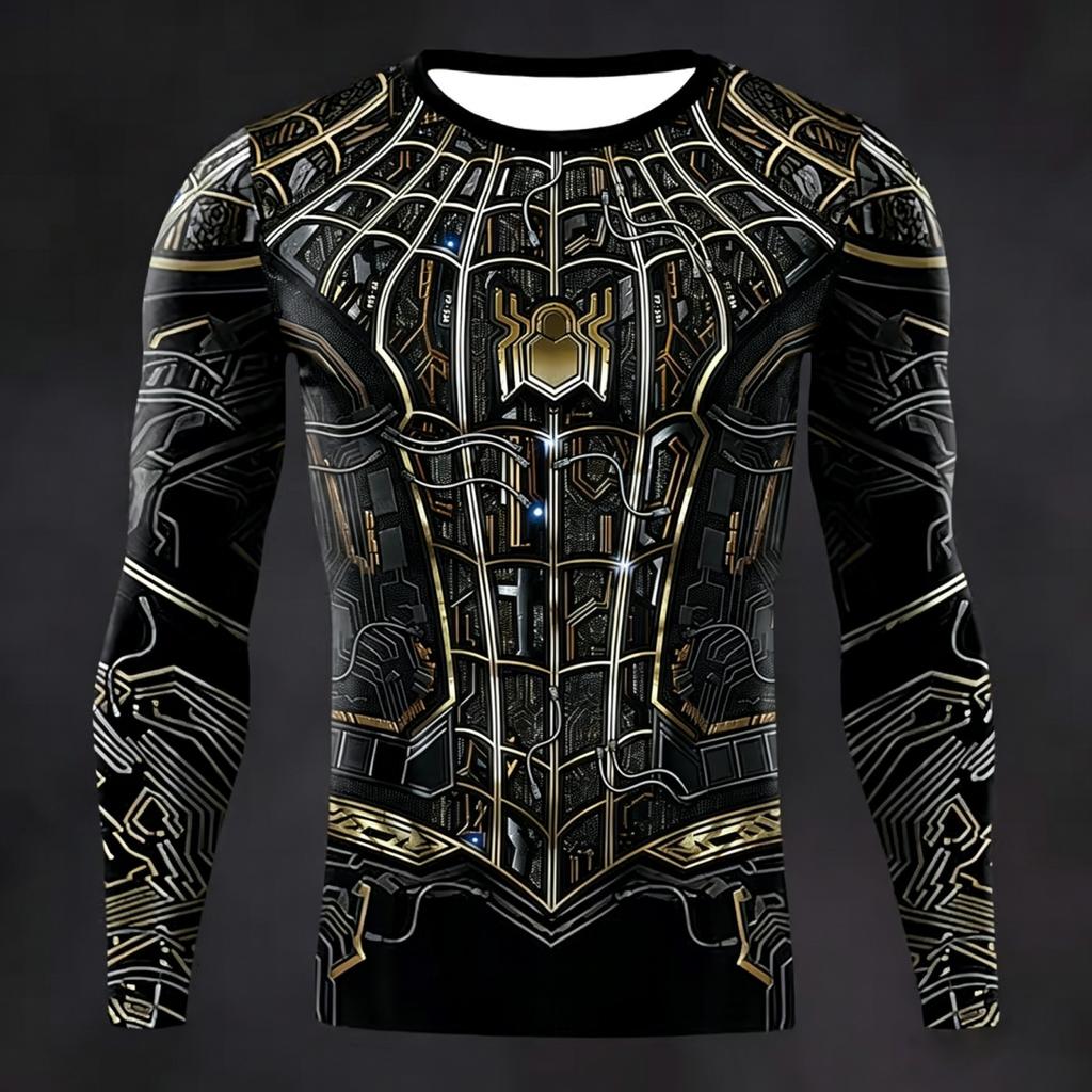 Unisex Casual Loose Fit Long Sleeve Printed Graphic T-Shirt for Men and Women