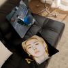 1 Stück KPOP Park Sunghoon Kissenbezug Quadratischer Kissenbezug Schlafzimmer Sofa Raumdekoration Lässig E-ENHYPEN Kissenbezug