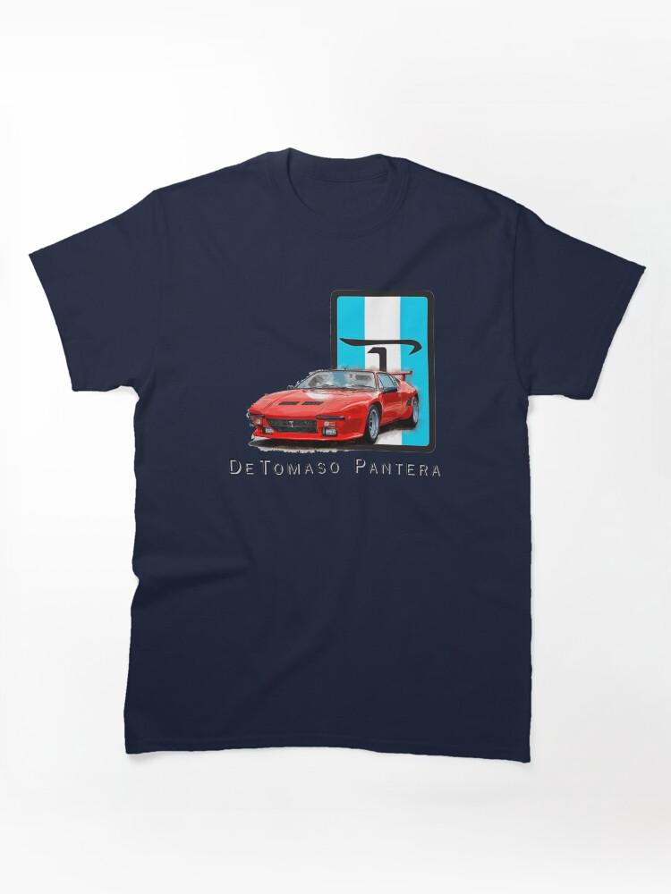 Pantera Red De Tomaso Pantera Classic Unisex T-Shirt