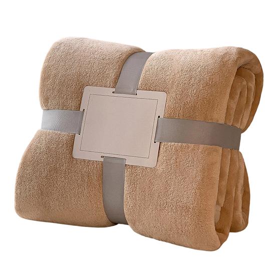 Nap Blanket, Lightweight Foldable Milk Velvet Warm Blanket, Soft Double-Sided Solid Color Warm Shawl Wrap, for Office And Travel