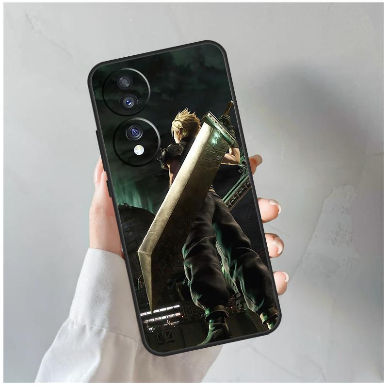 Final Fantasy VII For Honor Magic 5 6 7 8 Pro Case For Honor 200 400 Lite 50 70 90 X8c X8b X9a X9b X9c X9d Win