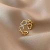 New 2024 Minimalist Thin Rings For Women Wedding Brilliant Cubic Zircon High Quality Versatile Female Finger Ring Jewelry Gifts