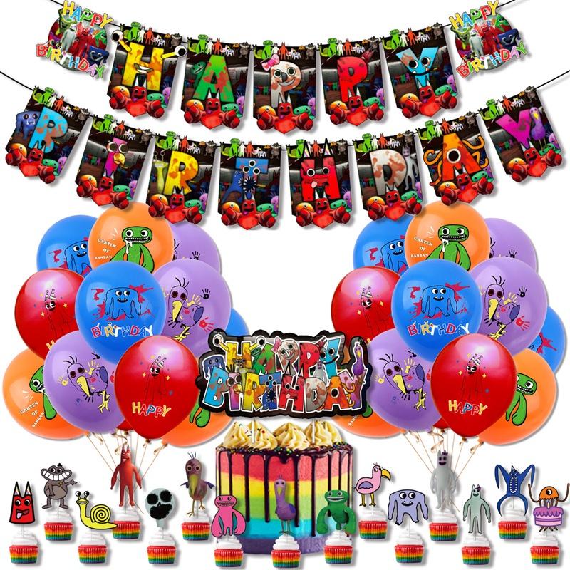 Beautifully Designed Garten Of Banban Garden Birthday Party Balloon Kit With Banner And Spread Balloons