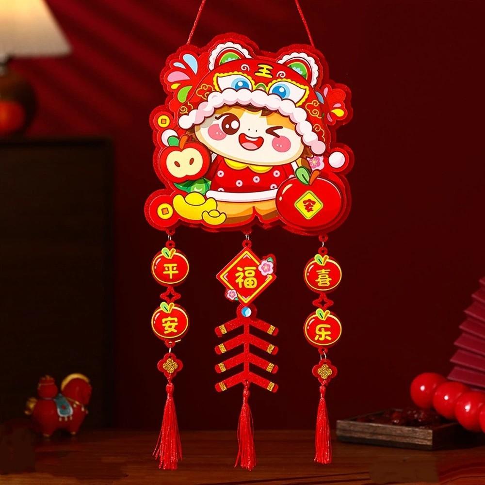 Traditional New Year Wall Pendants Handmade Fu Hanging Ornament  Spring Festival