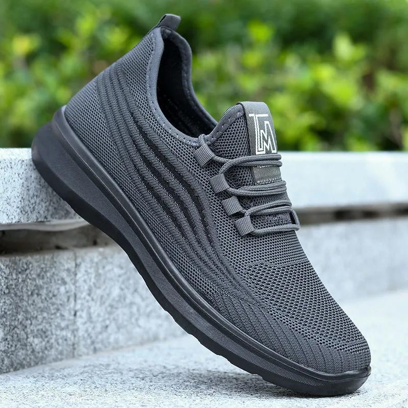 Men's Shoes Summer Lightweight Breathable Mesh Non Slip Casual Sneakers
