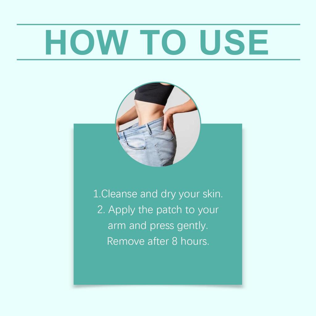 Berberine NAD+ 10-in-1 Detox Patches - Metabolic Boost & Weight Control Patches, 6pcs