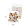 Artificial Flower Stickers Assorted Styles Floral Decorative Scrapbook Stickers Flowers Plant Series Decals for Laptop
