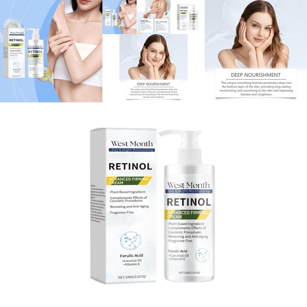 West Month Retinol Firming Body Cream Hydrating And Nourishing Moisturizer For Skin