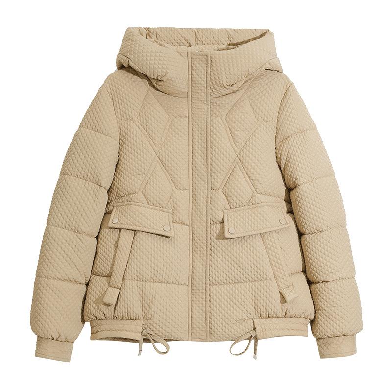 

Thickened Padded Jacket Women s New Korean Version of Fashion Short Padded Jacket Women s Loose Casual Warm Jacket XXXL