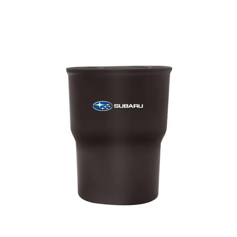 12x9.5cm Plastic Car Trash Garbage Can for Subaru Forester XV Tribeca Outback Impreza Legacy STI WRX BRZ Beverage Cup Holder New cy5