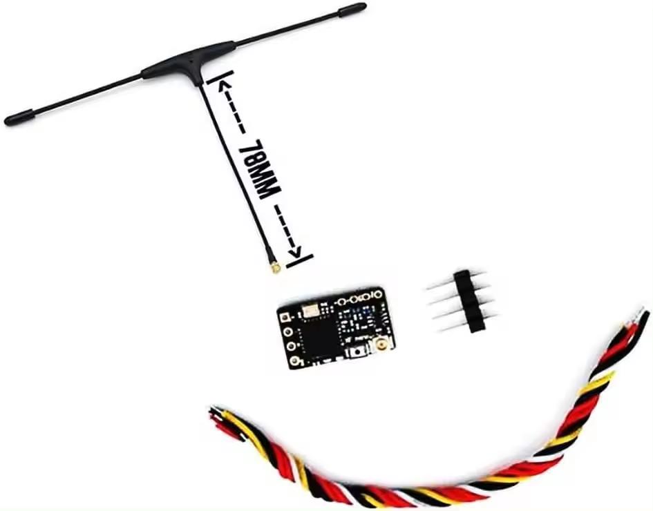 TEAMBLACKSHEEP Original TBS Crossfire Nano RX SE Receiver Immortal T Antenna CRSF 915/868Mhz Long Range UHF Drone Accessories
