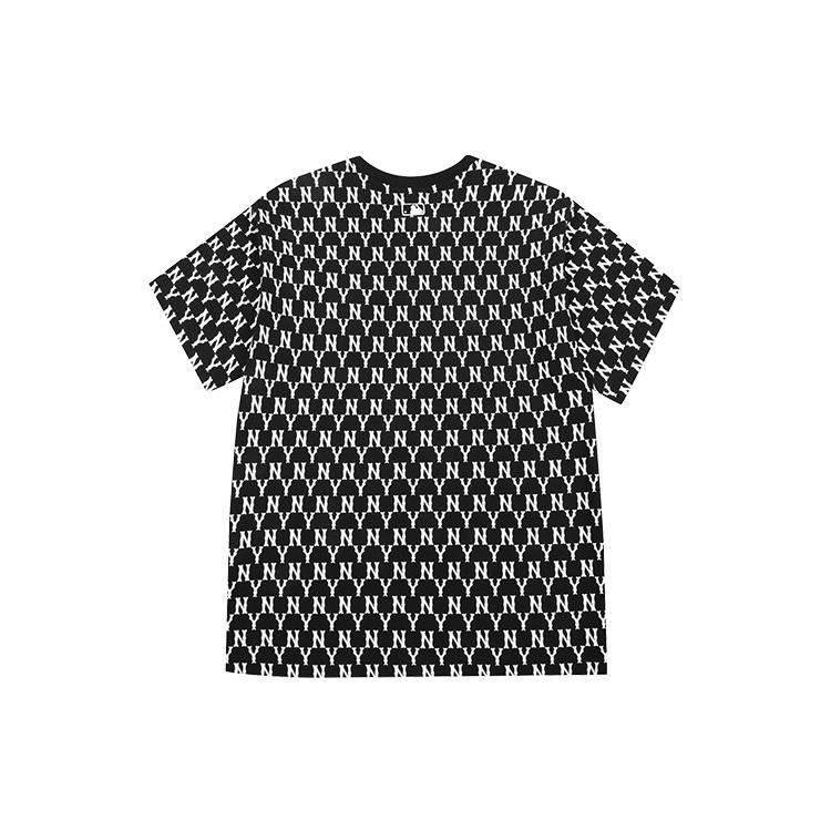 MLB Drop Shoulder Sleeve T-Shirt Unisex Black 31TSM1131-50L