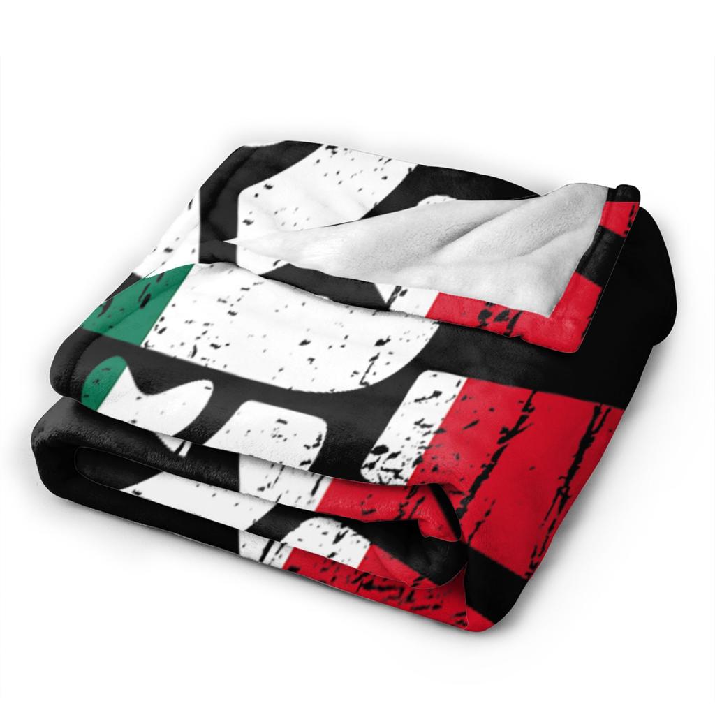 Aztec Eagle Mexico Flag Flannel Blanket Winter Soft Durable Throw Blanket for Children Couch Chair Bedspread Sofa Bed Cover