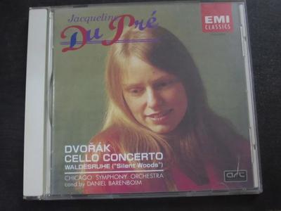CD ANTONÍN DVOŘÁK - JACQUELINE DU PRÉ  - Cello Concerto In B Minor & "Silent TOCE59051 EMI Classics 2001 Japan Classical Used