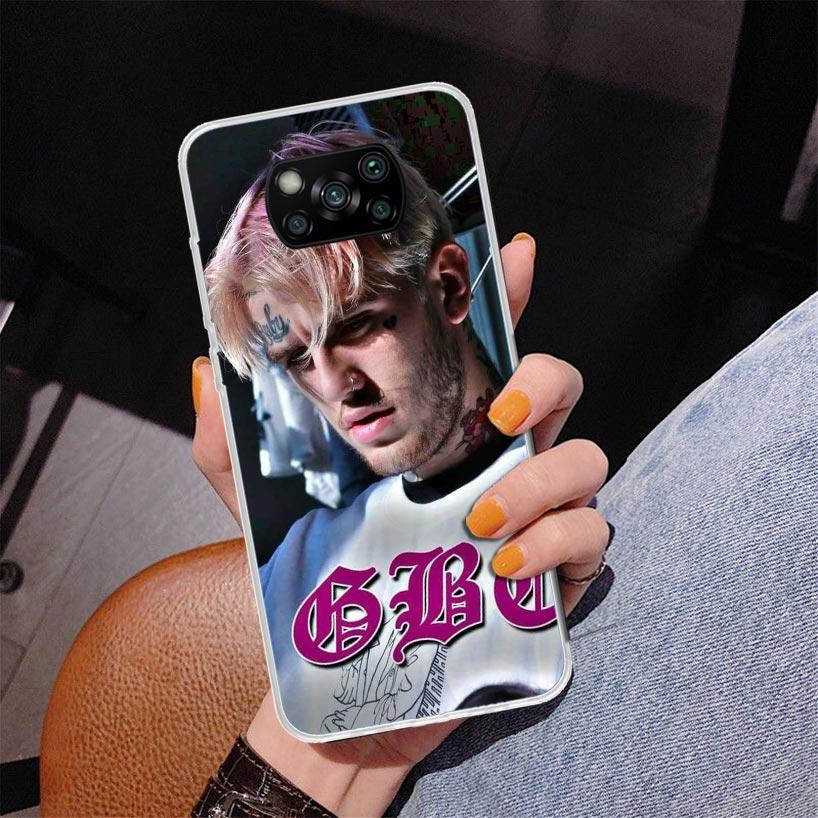 Lil Peep Singer Phnoe Case for Xiaomi Poco X5 X6 X7 Pro X4 Gt F7 Ultra M8 M7 Redmi 15C 15 13C 13 12C 12 Unique Cover Coque Poco