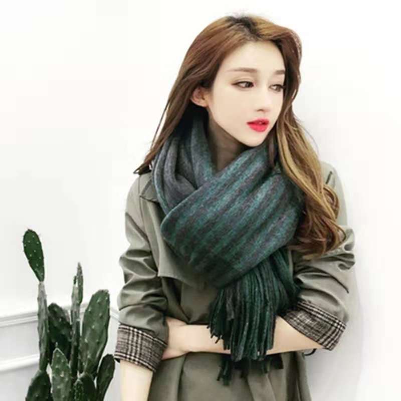 Scarf for Women Plaid Scarves Winter Warm Oversized Pashmina Tartan Scarves