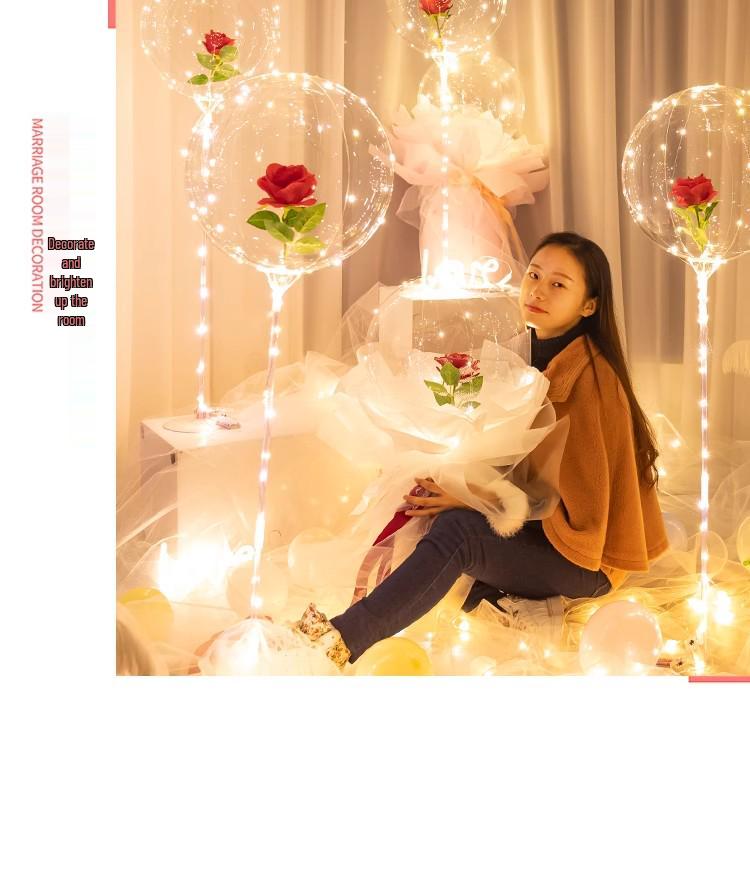 Romantic Proposal & Birthday Indoor Balloon Decoration Set