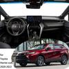 Avoid Light Dashboard Center Console Dashmat Cover Mat Pad Sunshade Anti-slip Cape for Toyota Harrier Venza XU80