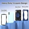 For Xiaomi Poco Pad.360° Rotating Grip Heavy Duty Protection Stand TPU+PC 3in1 Anti-knock Shockproof Tablets PC Case