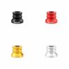 1 Pair Aluminium Zinc Zinc Alloy Bike Hub Nut Lightweight Quick Release Lever Nut Hub  Riding Tool