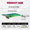 Artificial Hard Bait Luminous Squid Jig Sea Fishing Lure Octopus 3.5#3.0 # 2.5 # Japan Fishing Tackle
