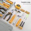 Home Repair Tool Set: Essentials - Pliers, Hammer, Wrench & Toolbox