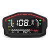Motorcycle Instrument 0-14000R/Min Digital Speedometer LCD Tachometer Dash Board with Black Bracket Metal Holder for ATV SUV