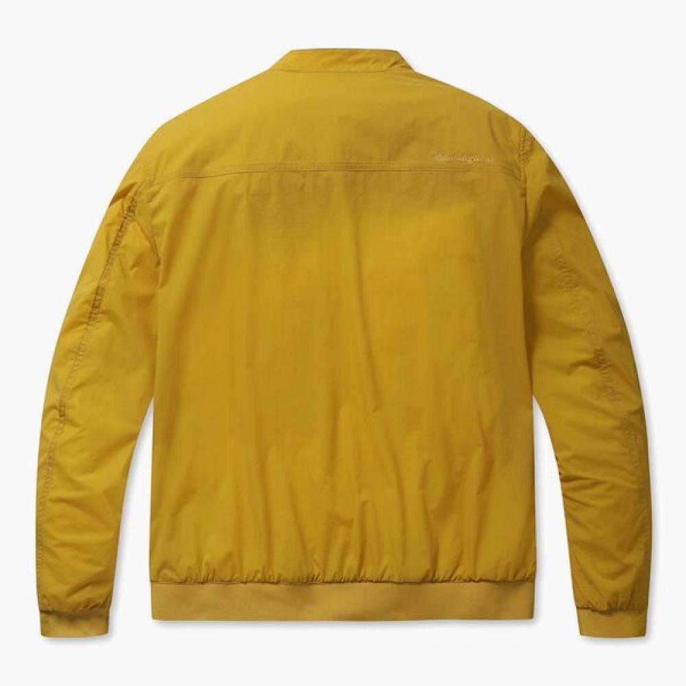 MunSingwear Men S Summer Lightweight blouSon Jacket muStard Yellow  Mp221mjp42 