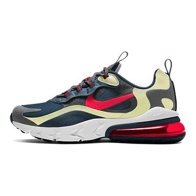Air Max 270 React 'Iron Grey Lime Crimson' Gs BQ0103-015