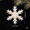 Vintage Christmas Tree Pendant Exquisite Antique Design White Xmas Tree Hanging Navidad New Year Festival Party Decorations 2026
