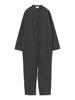 Beams Boy Yarmo Boiler Suit, Women's, Grey On Navy, Size M