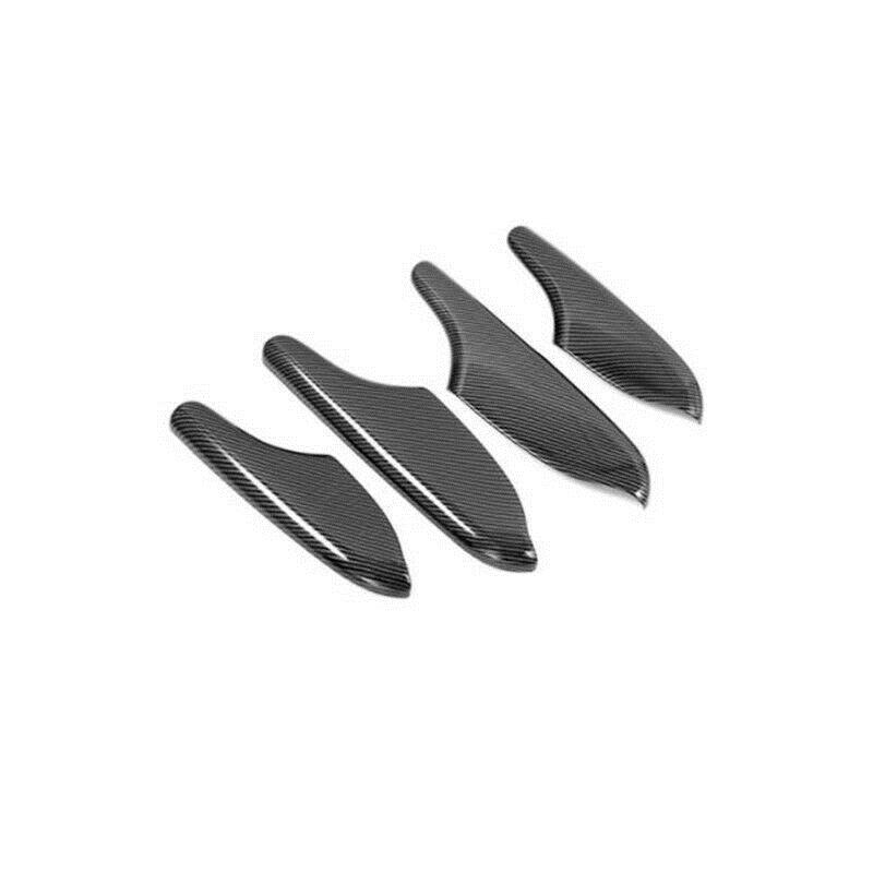 For Honda Civic 11th Gen  Car Door Armrest Panel Cover Trim Door Handle Bowl Frame Cover Trim ABS Carbon Fiber Car Styling