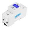 5‑80A 230V 50Hz Digital LCD Single Phase Energy Meter Watt Meter DIN Rail Mounting DDS015